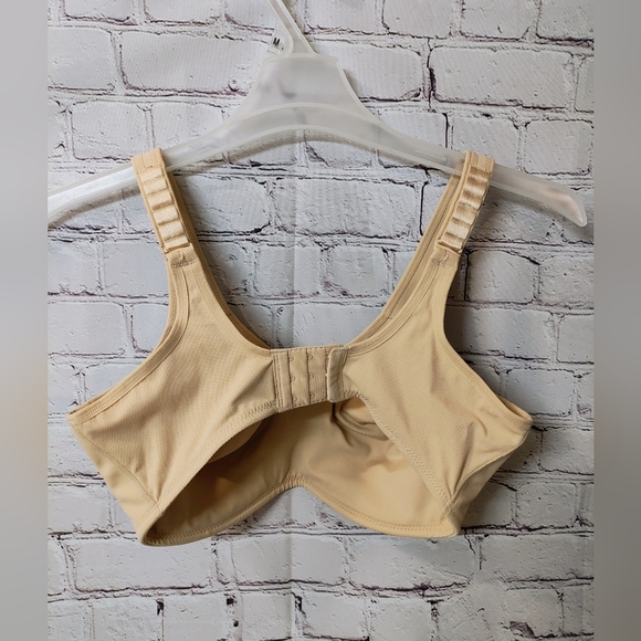 Wacoal Simone Nude Underwire Bra 38DD Adjustable Strap Sporty - Picture 2 of 11